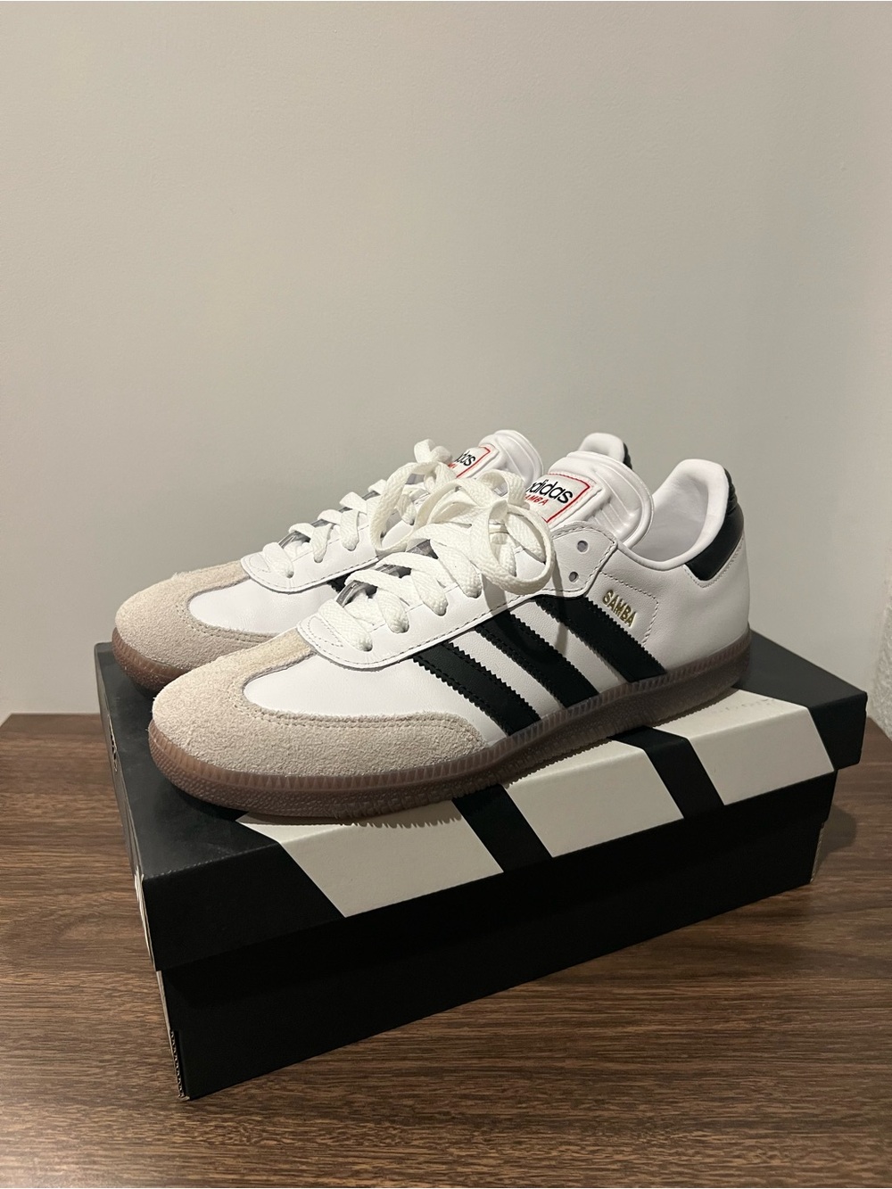 adidas Samba Women’s Sneakers - White / Black / Gum